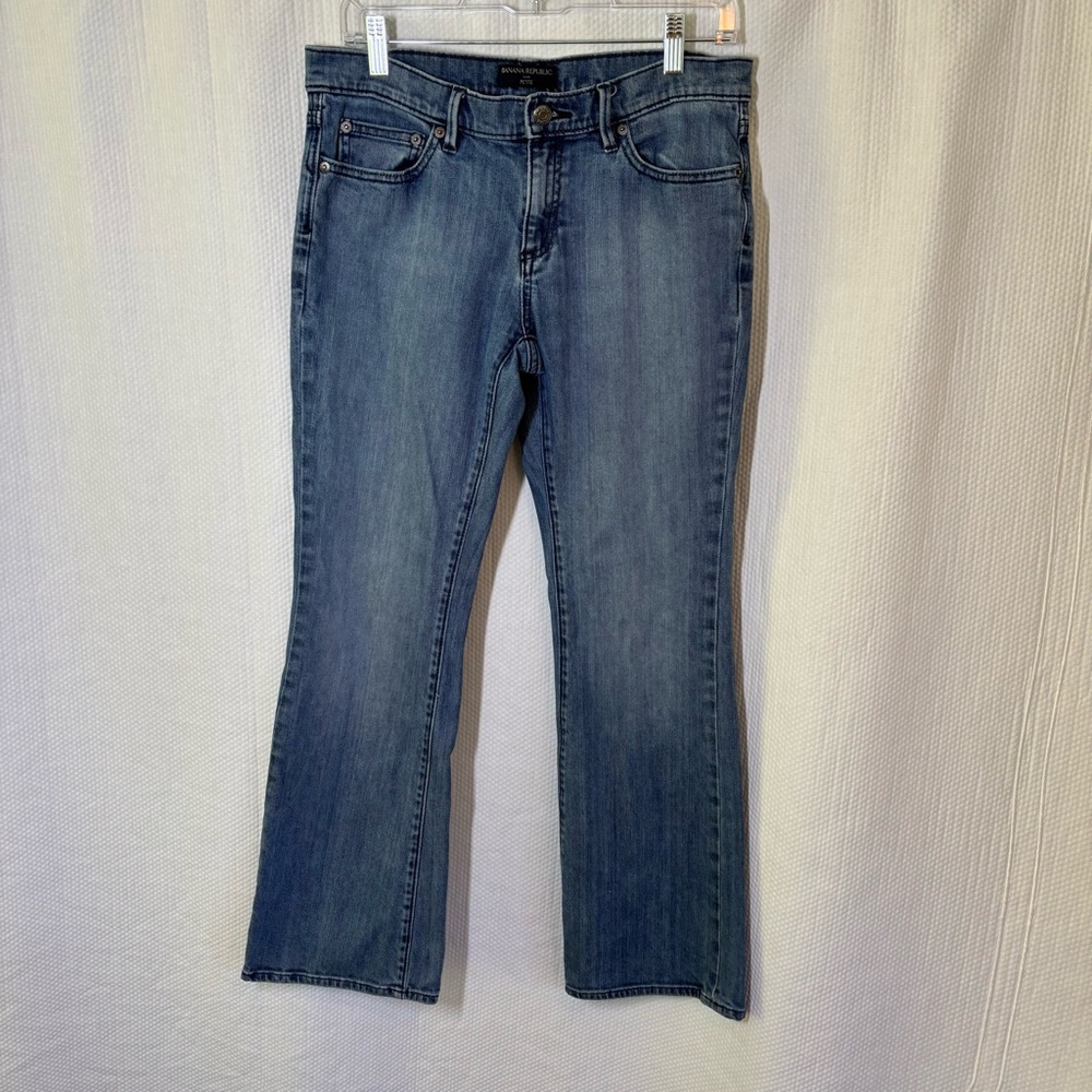 Banana Republic Women's Boot Cut Jeans in Blue